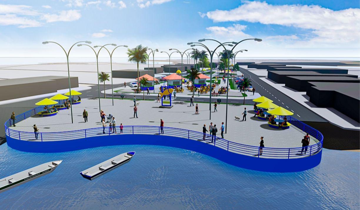 Novo Repartimento se prepara para inauguração da Orla do Polo Pesqueiro no dia 6 de julho