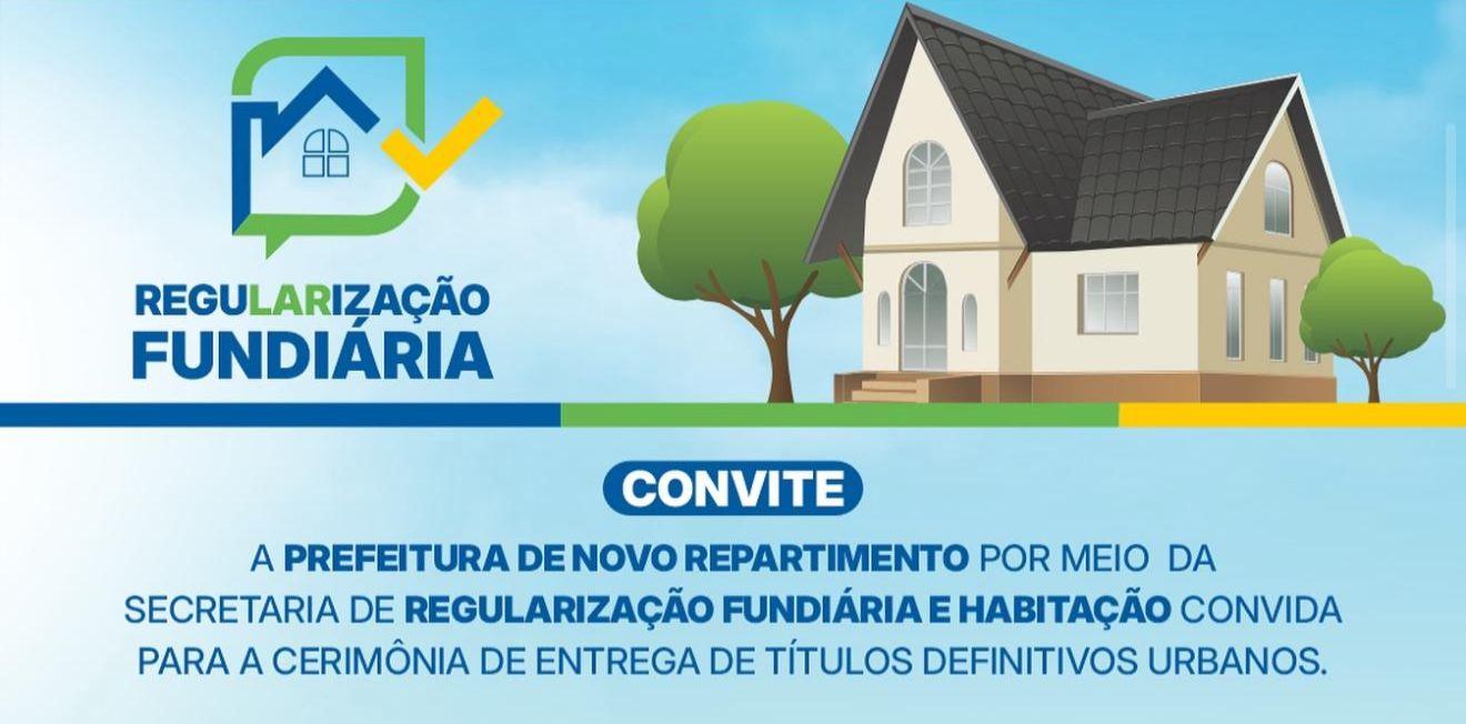 Prefeitura avança na regularização fundiária e entrega novos títulos em Novo Repartimento; confira a lista