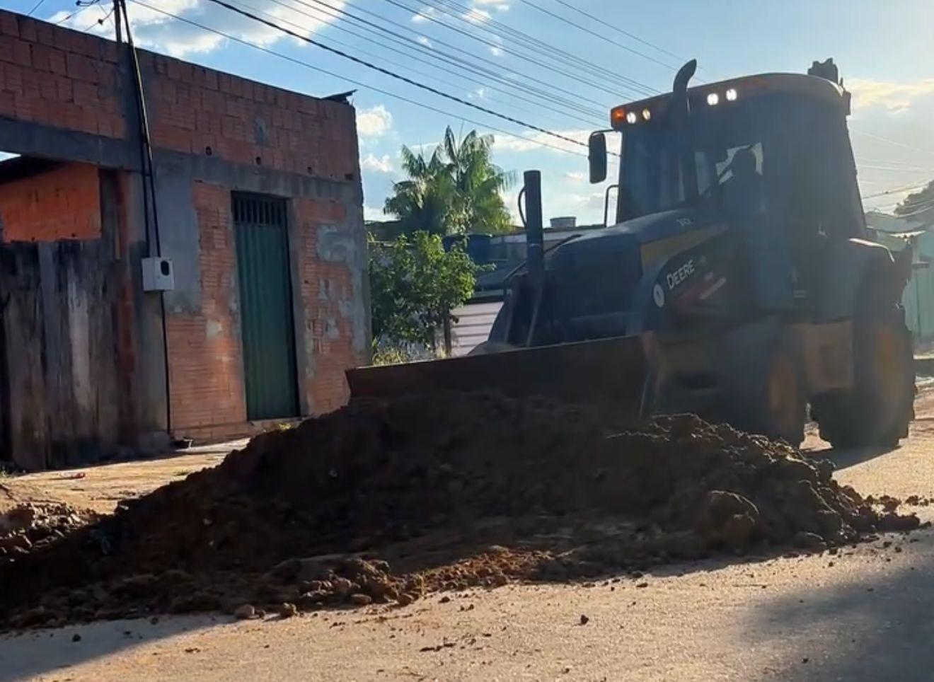 SAAEP dá fim a décadas de escassez e inicia obras de abastecimento no Caetanópolis, em Parauapebas