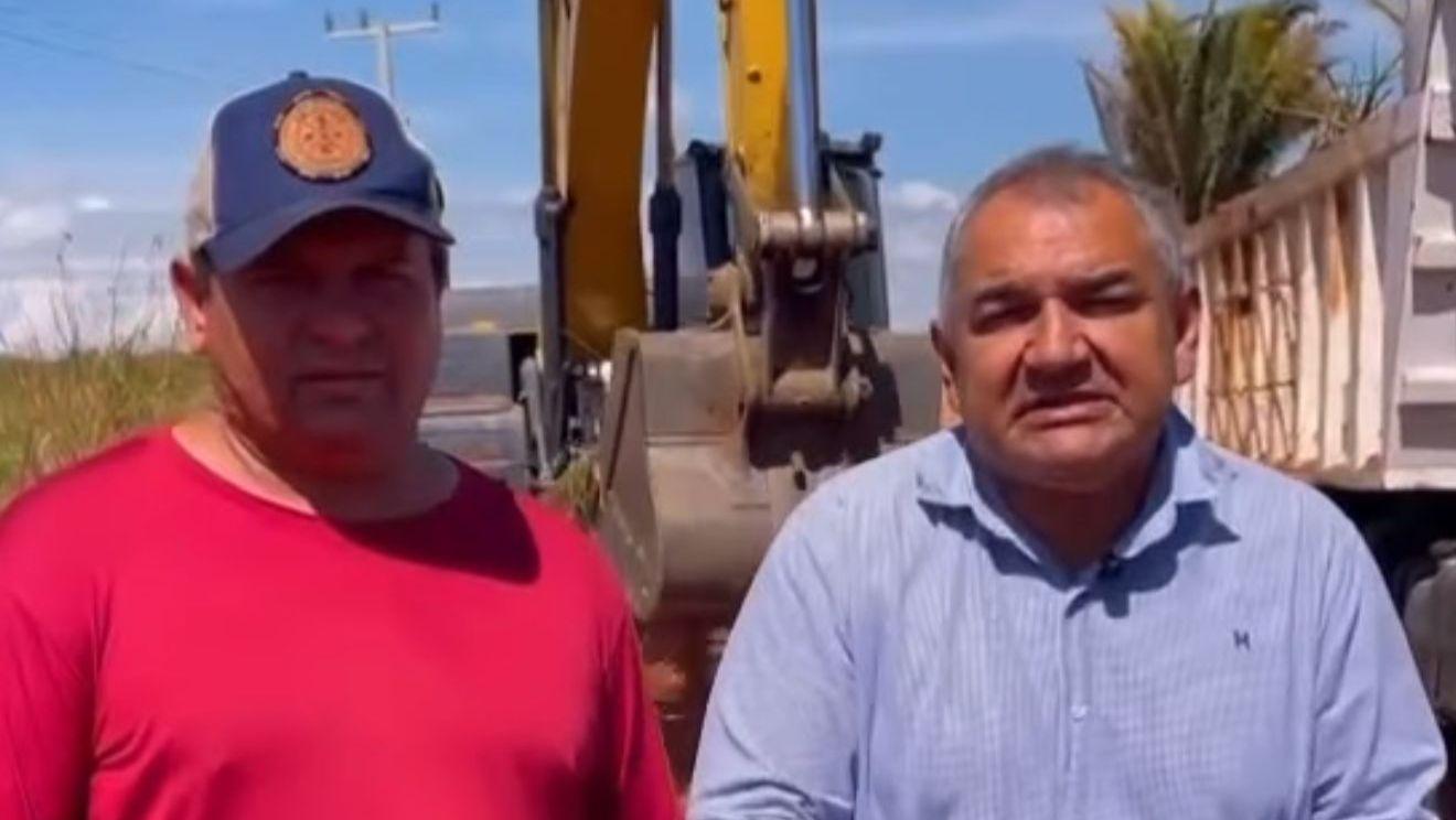 Vandin intensifica recuperação da estrada Transcanadá para melhorar mobilidade em Água Azul do Norte