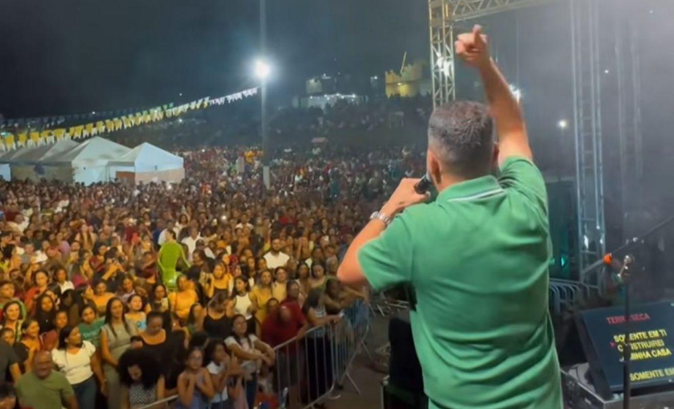 VÍDEO: Foi lindo! Multidão lota Orla de Itupiranga para celebrar o Festejo de Santo Antônio