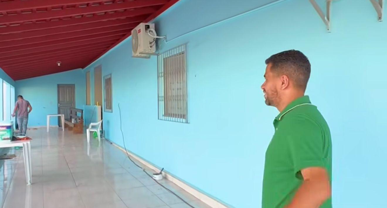 Wagno Godoy mostra melhorias que estão transformando o abrigo municipal de Itupiranga