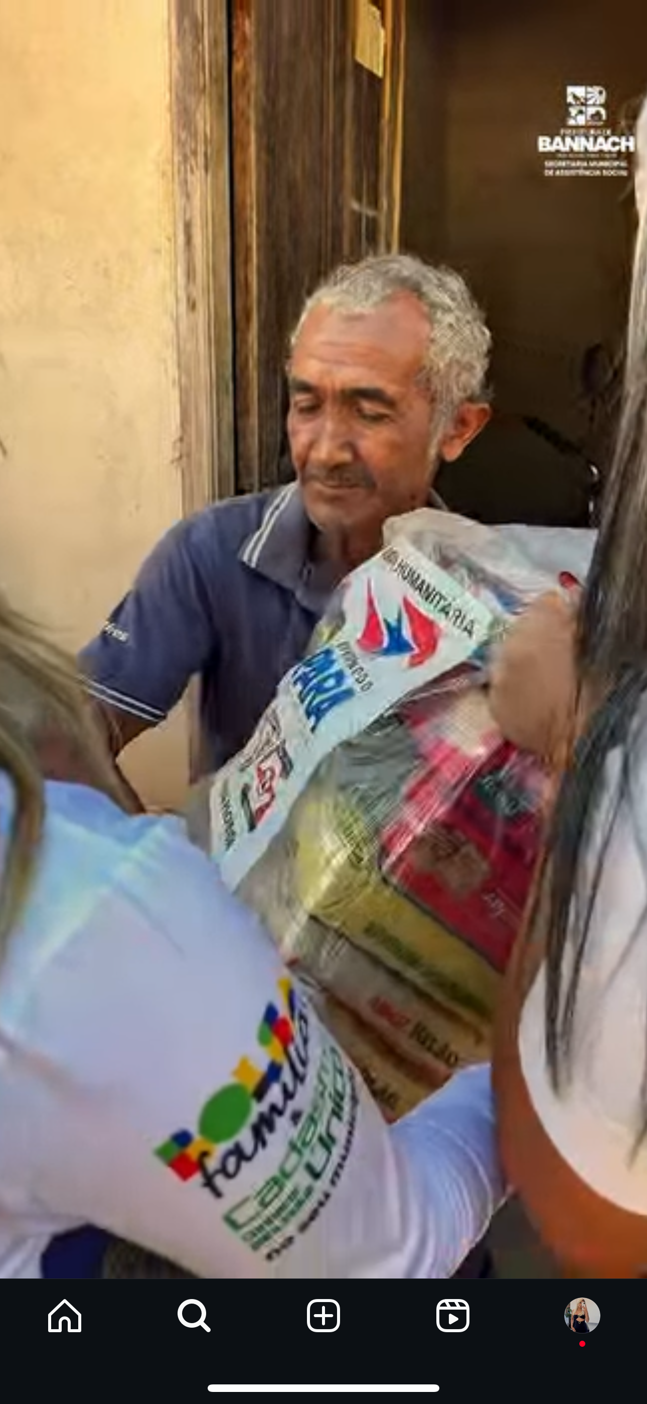 Assistência Social a Todo Vapor: Prefeitura de Bannach entrega cestas básicas às comunidades Riozinho 1 e 2