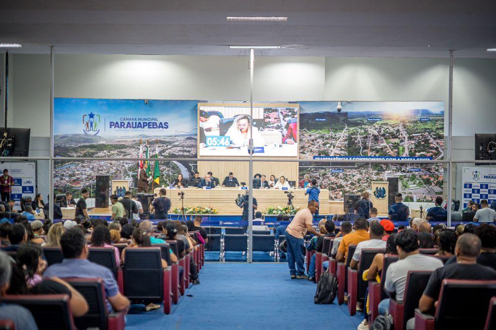 Câmara de Parauapebas tem semestre de recorde em produção legislativa