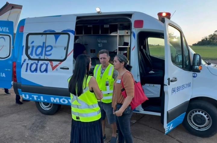 Criança com problemas cardíacos é transferida do HGP para leito especializado em Belém