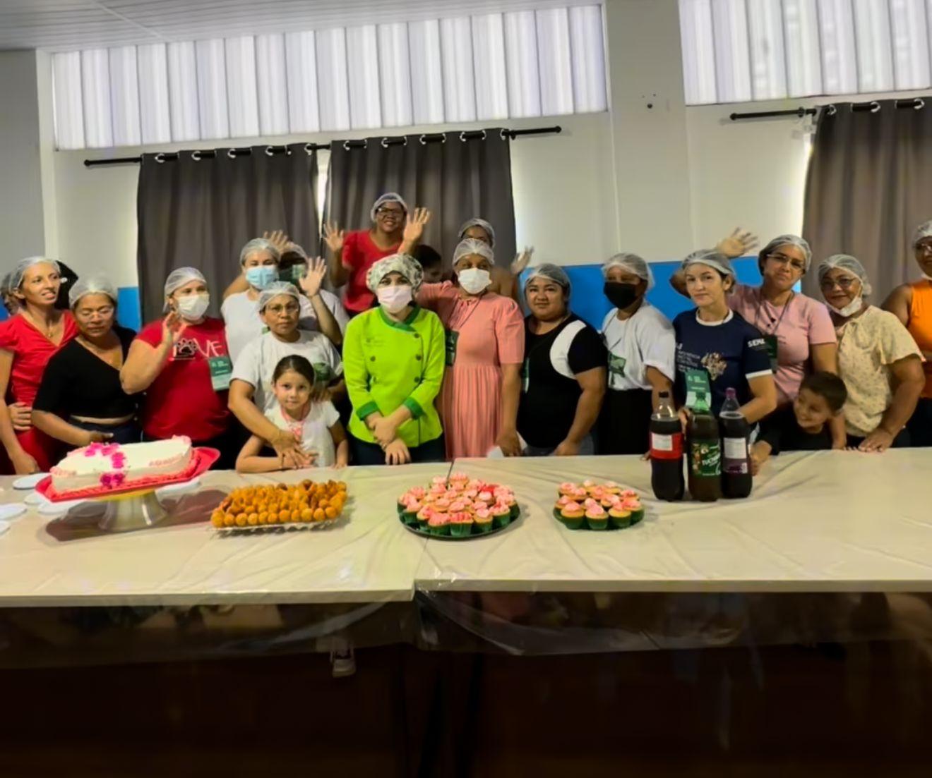 Curso de panificação forma 30 mulheres em Novo Repartimento com apoio da gestão municipal e parceiros