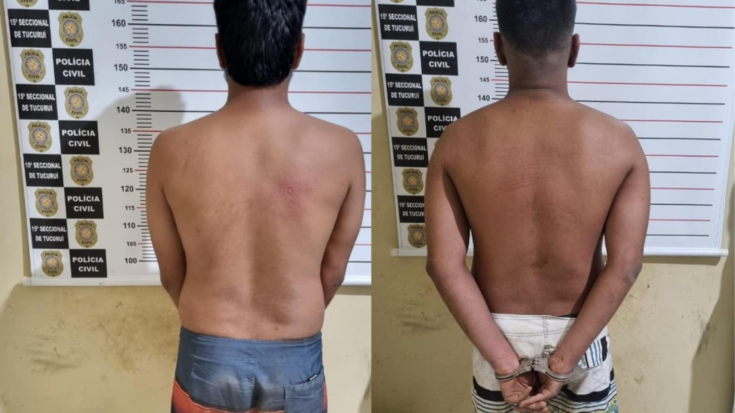Dois irmãos são presos por tráfico e tentam reagir durante operação em Tucuruí