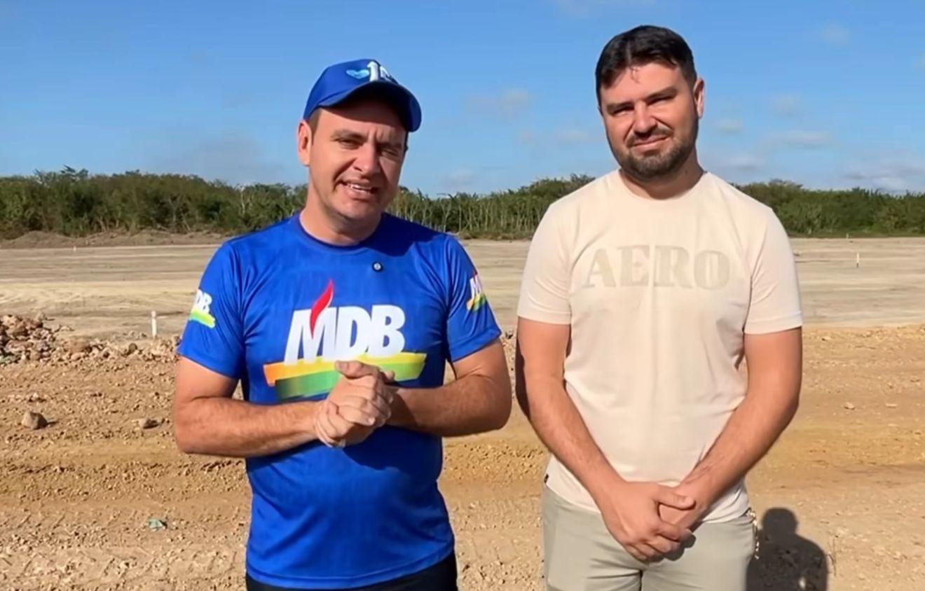 Flávio Mezzomo anuncia a chegada da Usina da Paz em Breu Branco