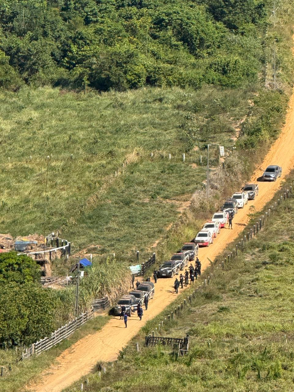 Godoy e Helder impedem invasão de terras em Itupiranga