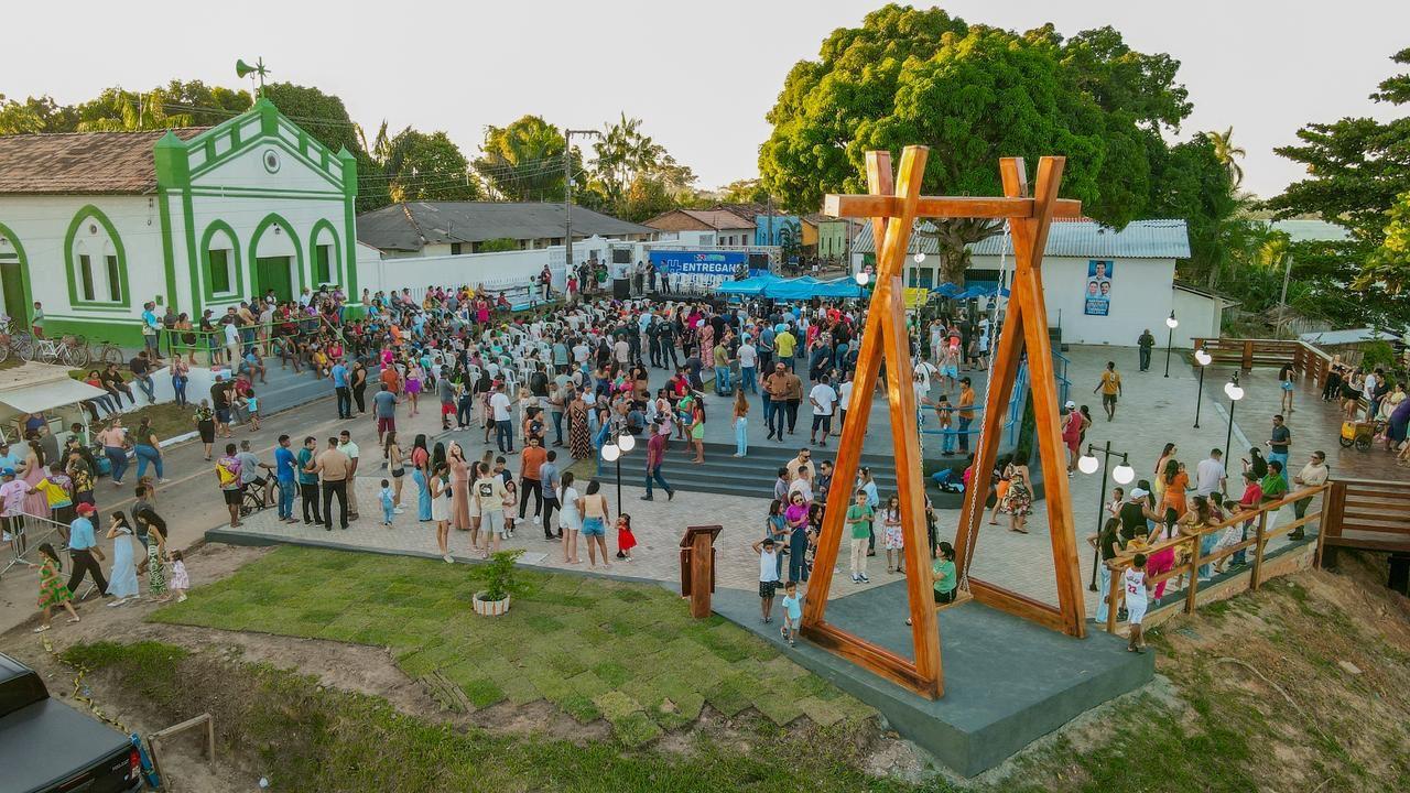 Godoy inaugura Praça de Santo Antônio, um novo cartão postal para Itupiranga