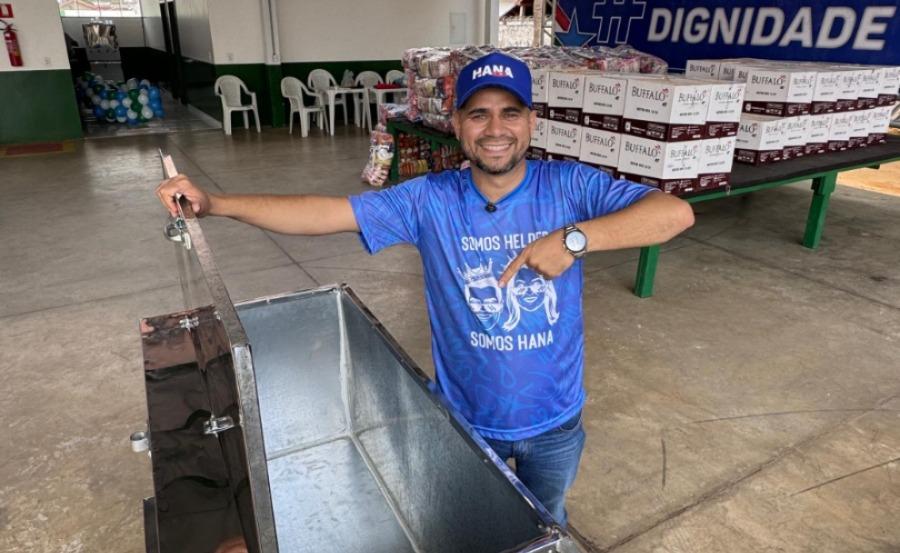 Godoy vai entregar 10 carrinhos para vendedores ambulantes de Itupiranga nesta sexta-feira (25)