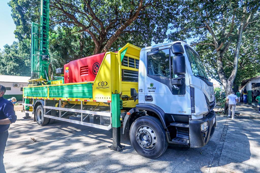 Ministério Público acompanha uso da perfuratriz adquirida pela Prefeitura de Marabá