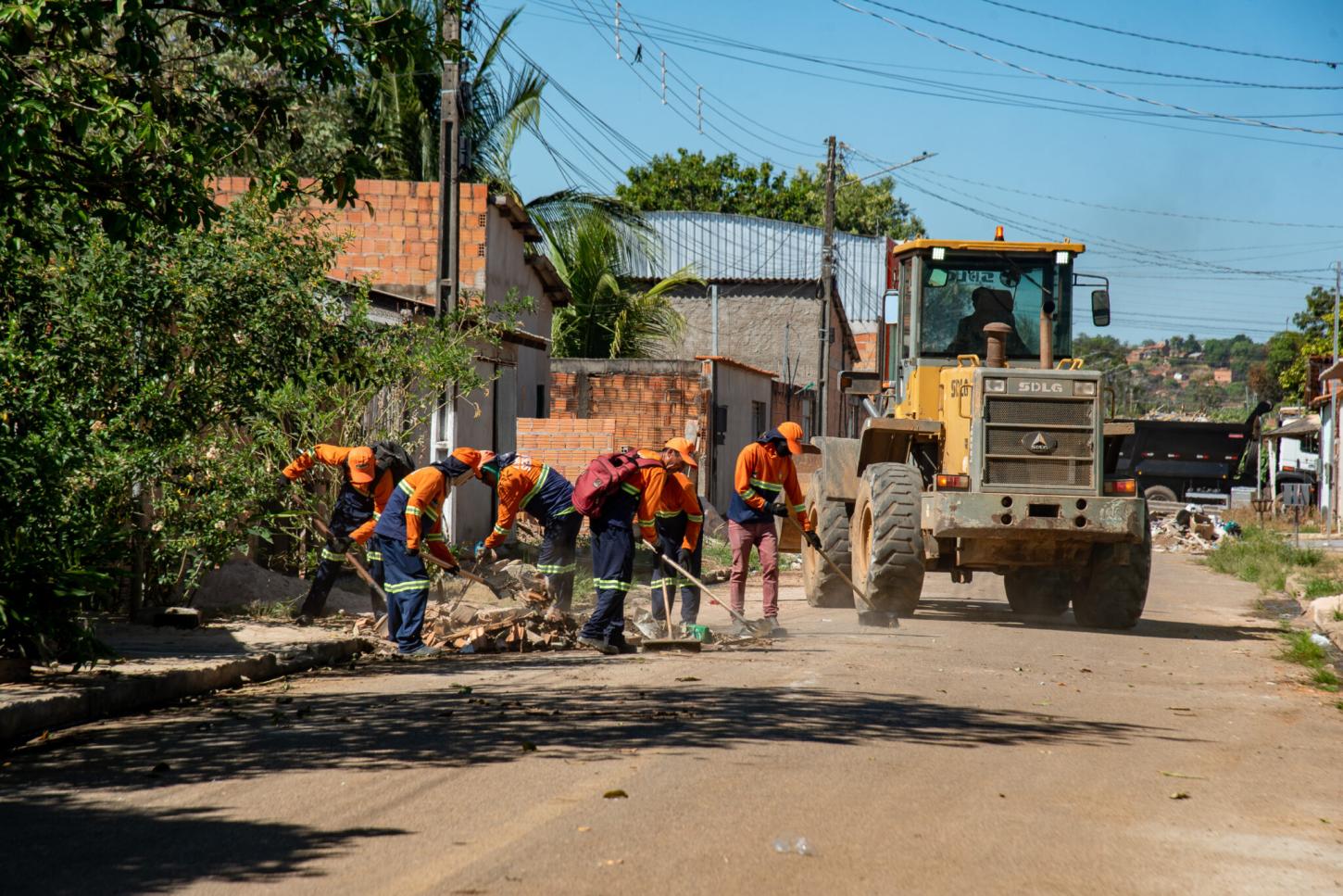 Mutirão de limpeza inicia nesta segunda-feira (21), nos bairros Primavera e Chácaras