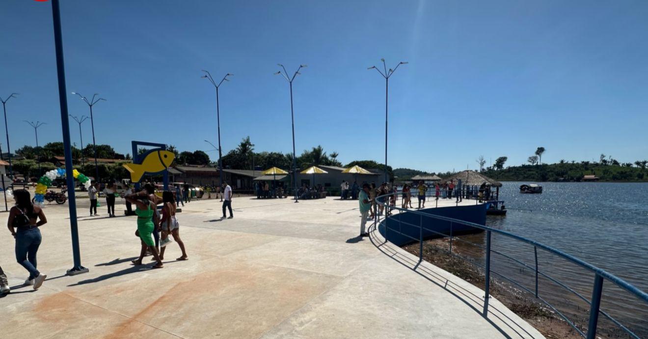 Orla do Polo Pesqueiro é inaugurada e se torna o novo cartão-postal de Novo Repartimento