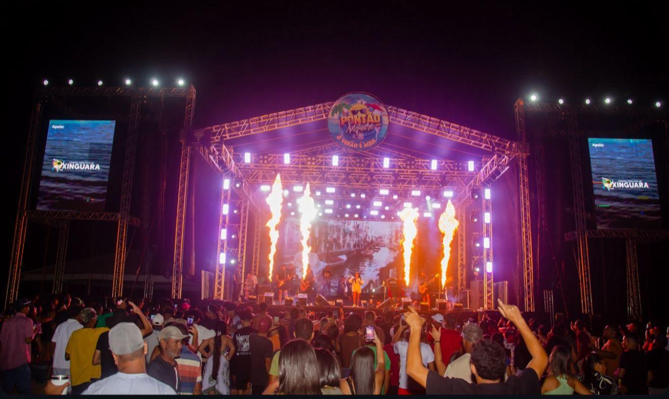 Pontão 2025: Xinguara abre o veraneio em grande estilo com show da Klessinha