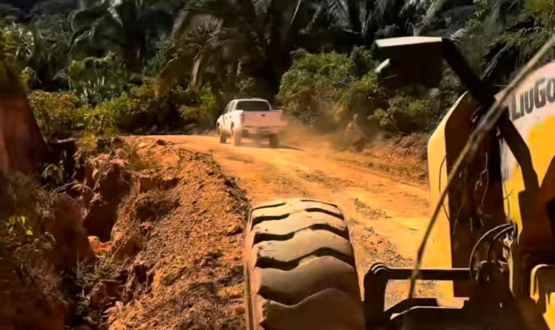 Prefeitura de Parauapebas revitaliza estrada de acesso ao Garimpo das pedras