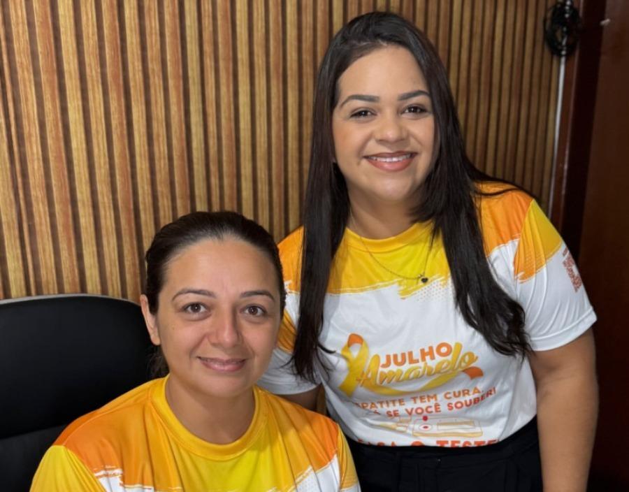 Referência em saúde no Pará, Piçarra adere ao Julho Amarelo e reforça ações contra as hepatites virais