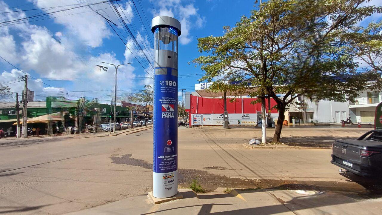 Totens inteligentes e novas câmeras reforçam segurança pública em Parauapebas