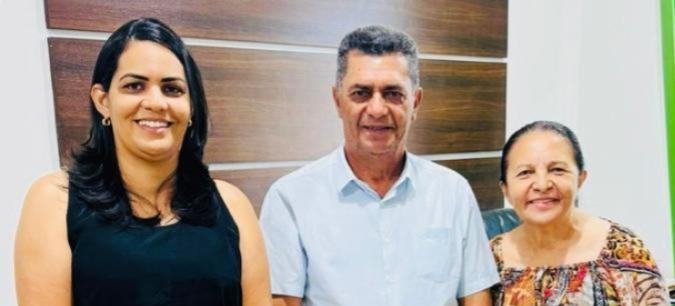 Valdir Lemes recebe prefeita de São João do Araguaia e ex-deputada estadual Tetê Santos em Novo Repartimento