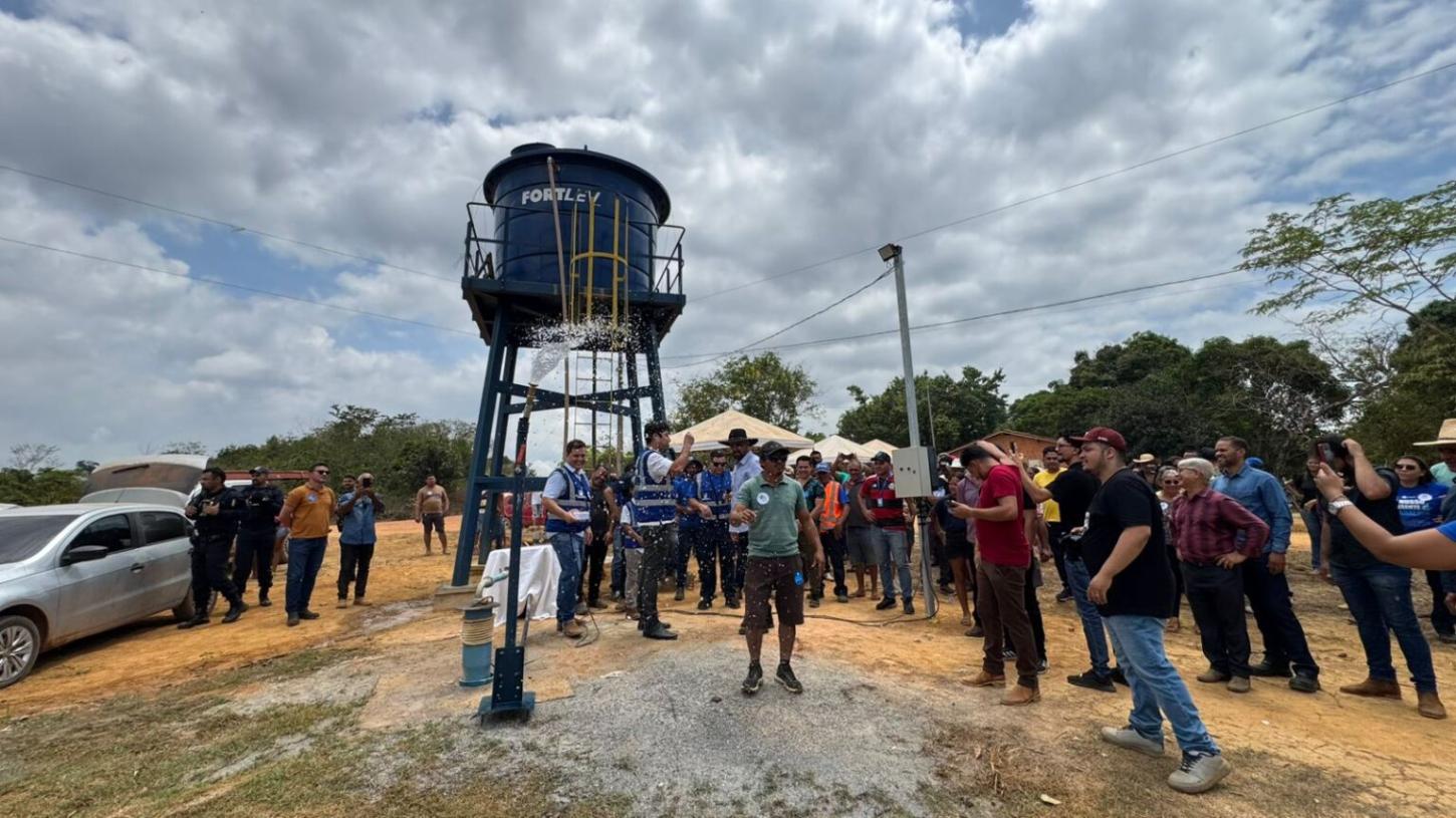 Após 20 anos de espera, Vila Itaperuna conquista sistema de abastecimento de água em Parauapebas