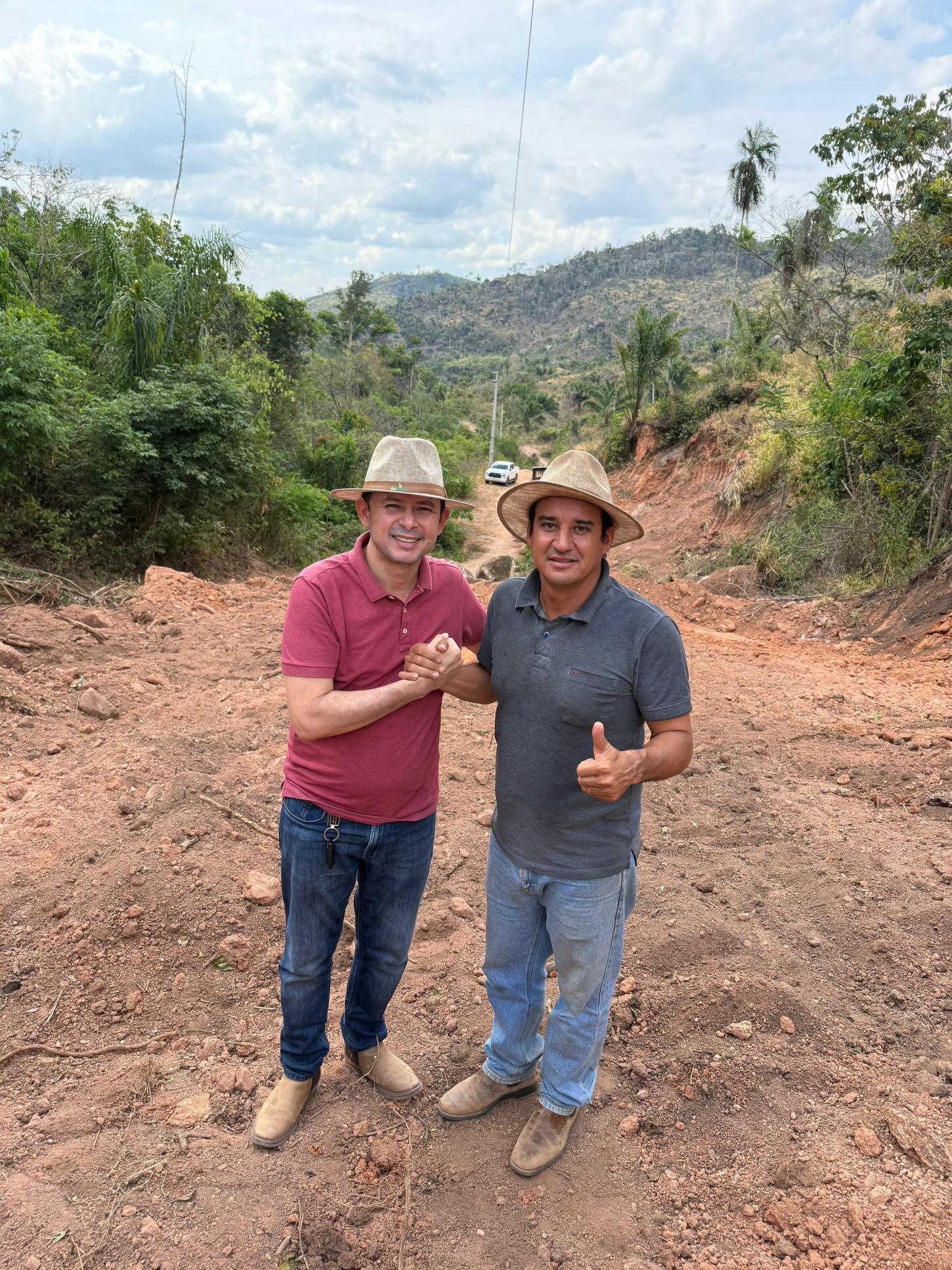 Bannach e Cumaru do Norte firmam parceria para abertura de estrada de integração