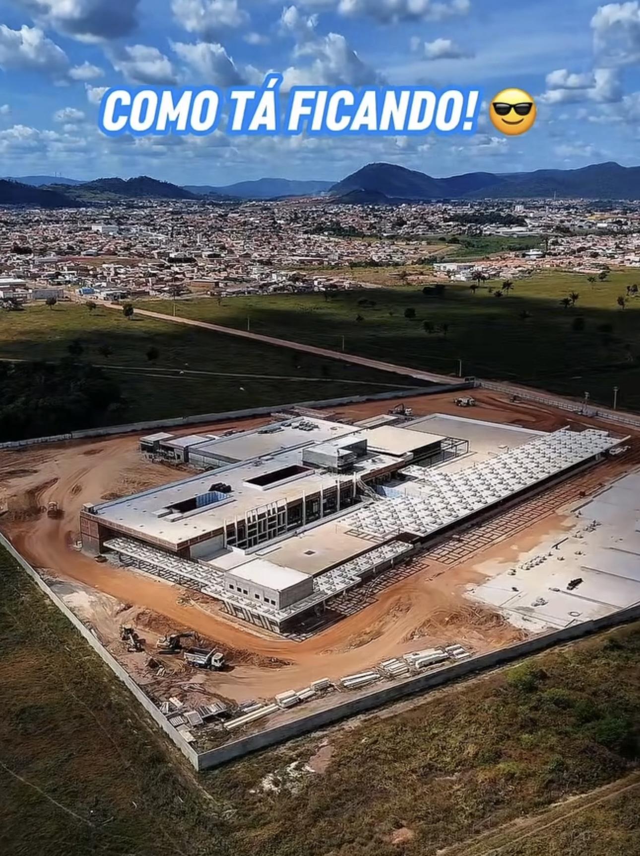 De terreno vazio a obra imponente: prefeita Josemira revela em vídeo o avanço do novo hospital de Canaã