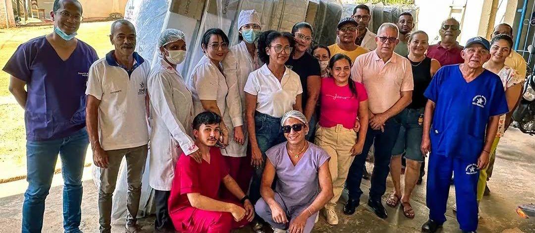 Gestão Valdir Lemes entrega colchões para a UPA 24h em Novo Repartimento