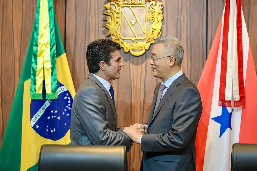 Governo do Pará e embaixada da China discutem parcerias comercias e preparação de Belém para a COP30