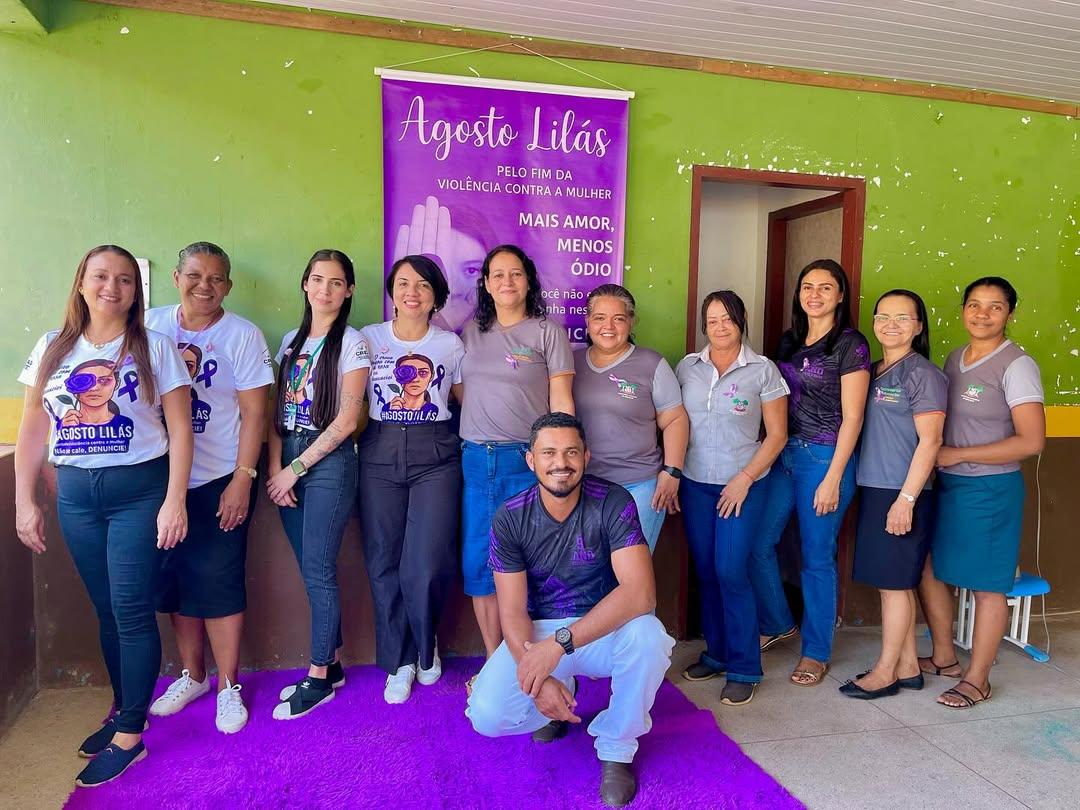 Prefeitura de Ourilândia do Norte realiza encerramento da campanha Agosto Lilás na quinta-feira (28)
