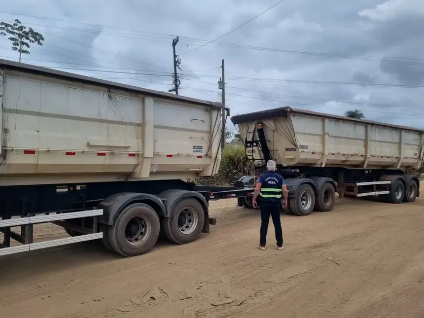 Sefa apreende quase 50 mil kg de minério de cobre em Marabá