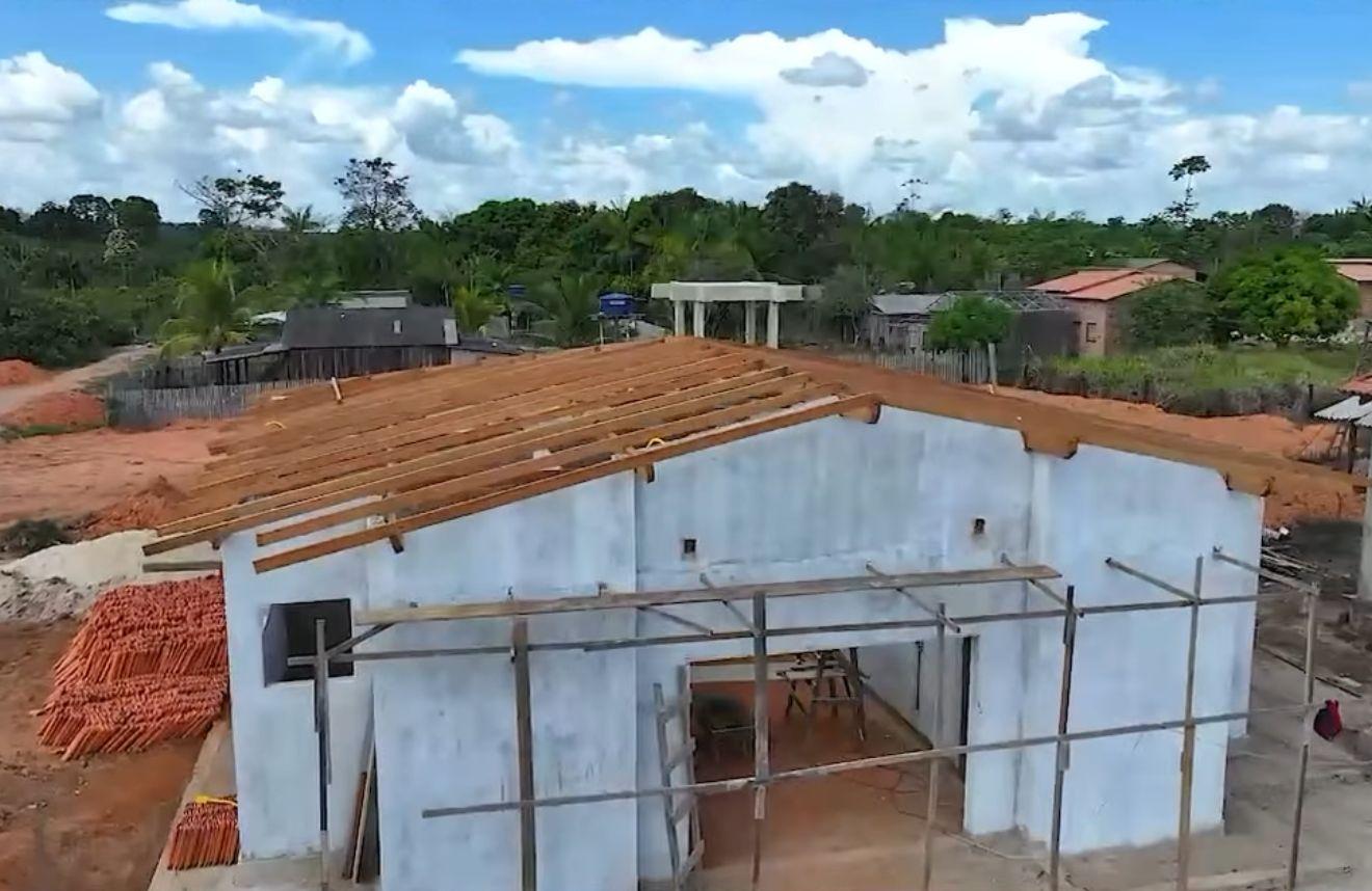 Trabalho avança e Vila Unidos do Norte terá posto de Saúde em Novo Repartimento