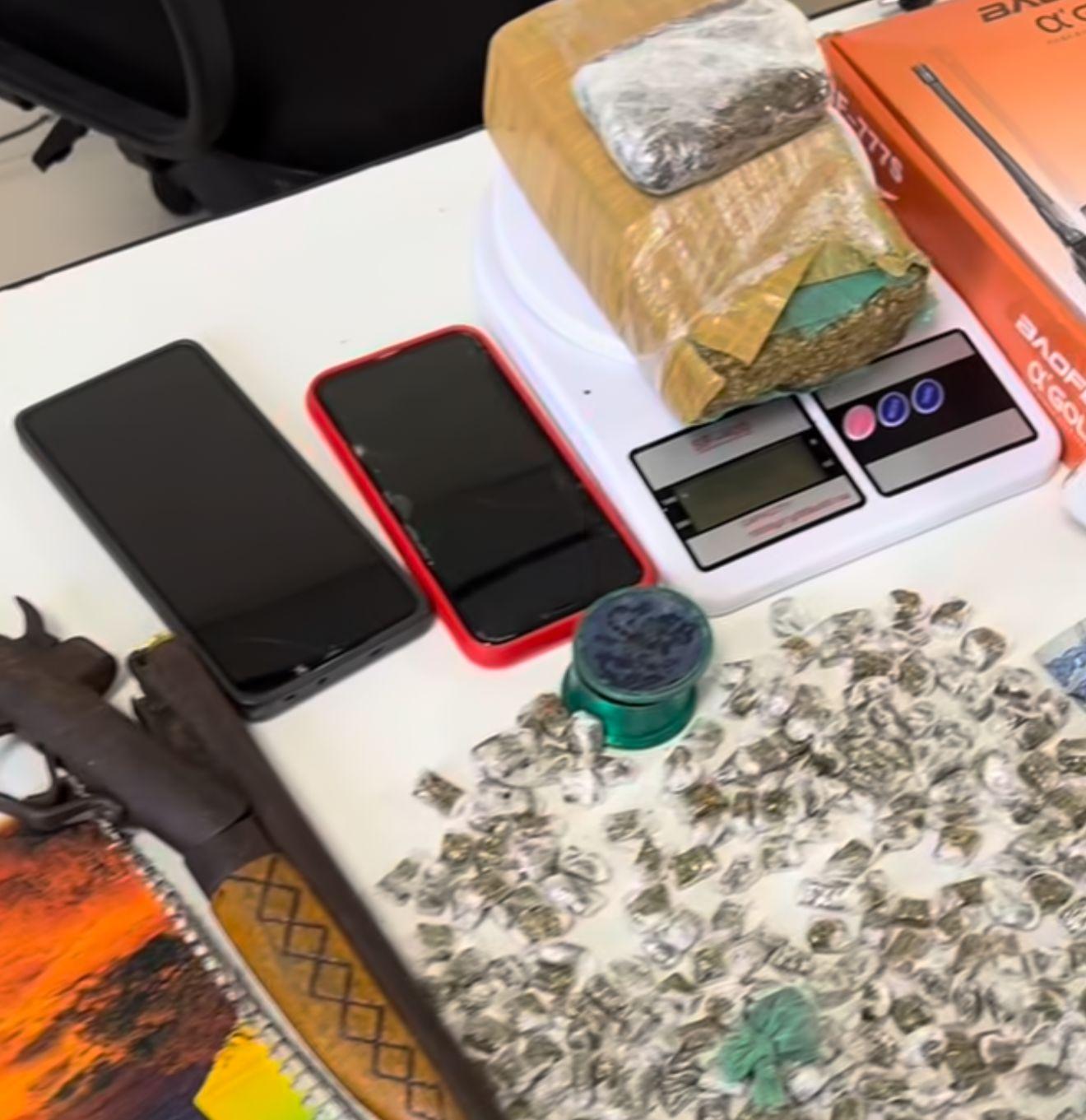 VÍDEO: Confronto com a PM termina em morte e apreensão de drogas em Breu Branco