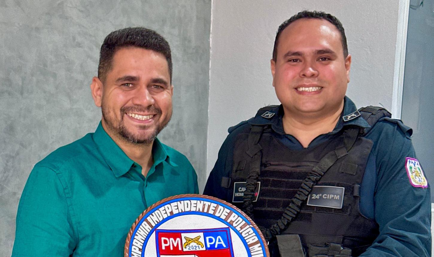 Wagno Godoy recebe homenagem pela parceria com a Polícia Militar de Itupiranga