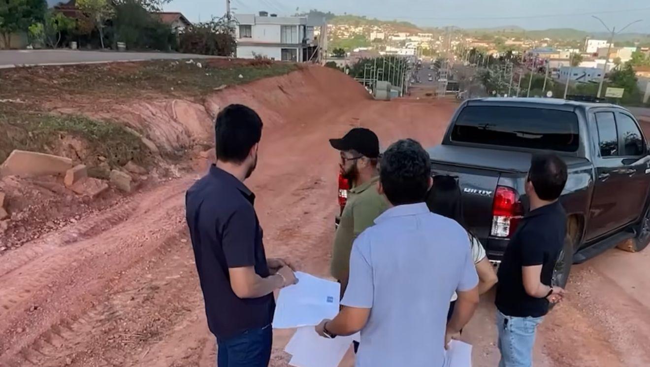 André Rezende anuncia obra de R$ 3 milhões para revitalizar a entrada do Novo Horizonte em Pacajá