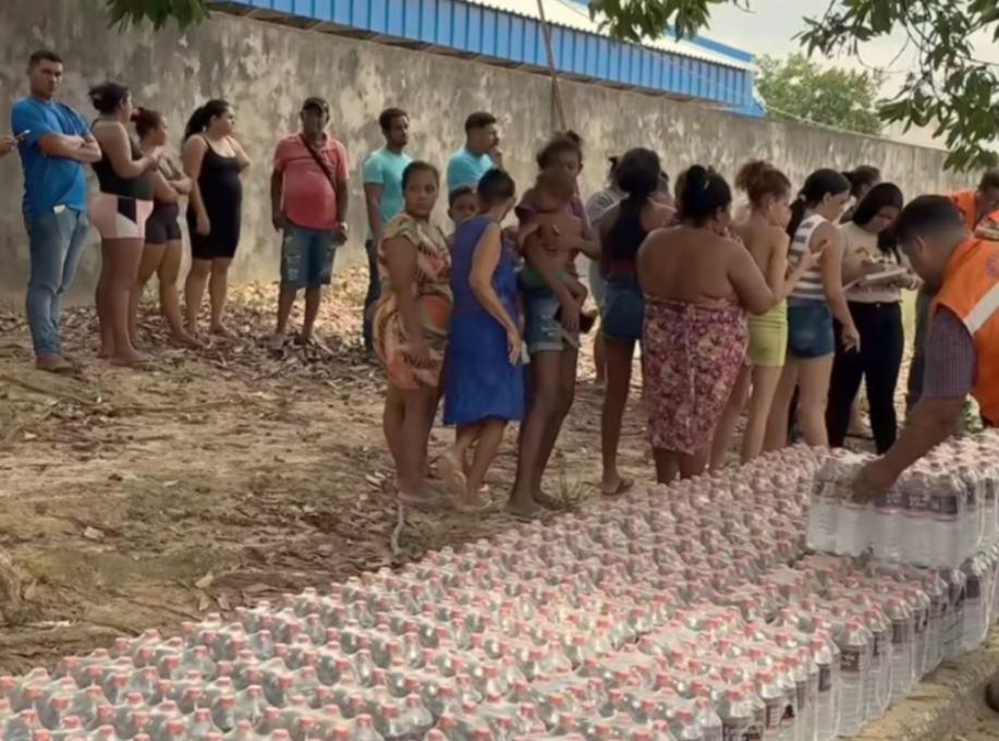 Assistência Social de Itupiranga age rápido e leva água para a comunidade do Cidade Nova I e II