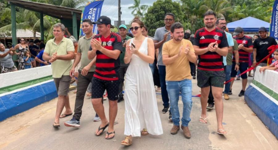 Breu Branco: Flávio Mezzomo encerra agosto com entrega de asfaltamento na Vila Santa Luzia