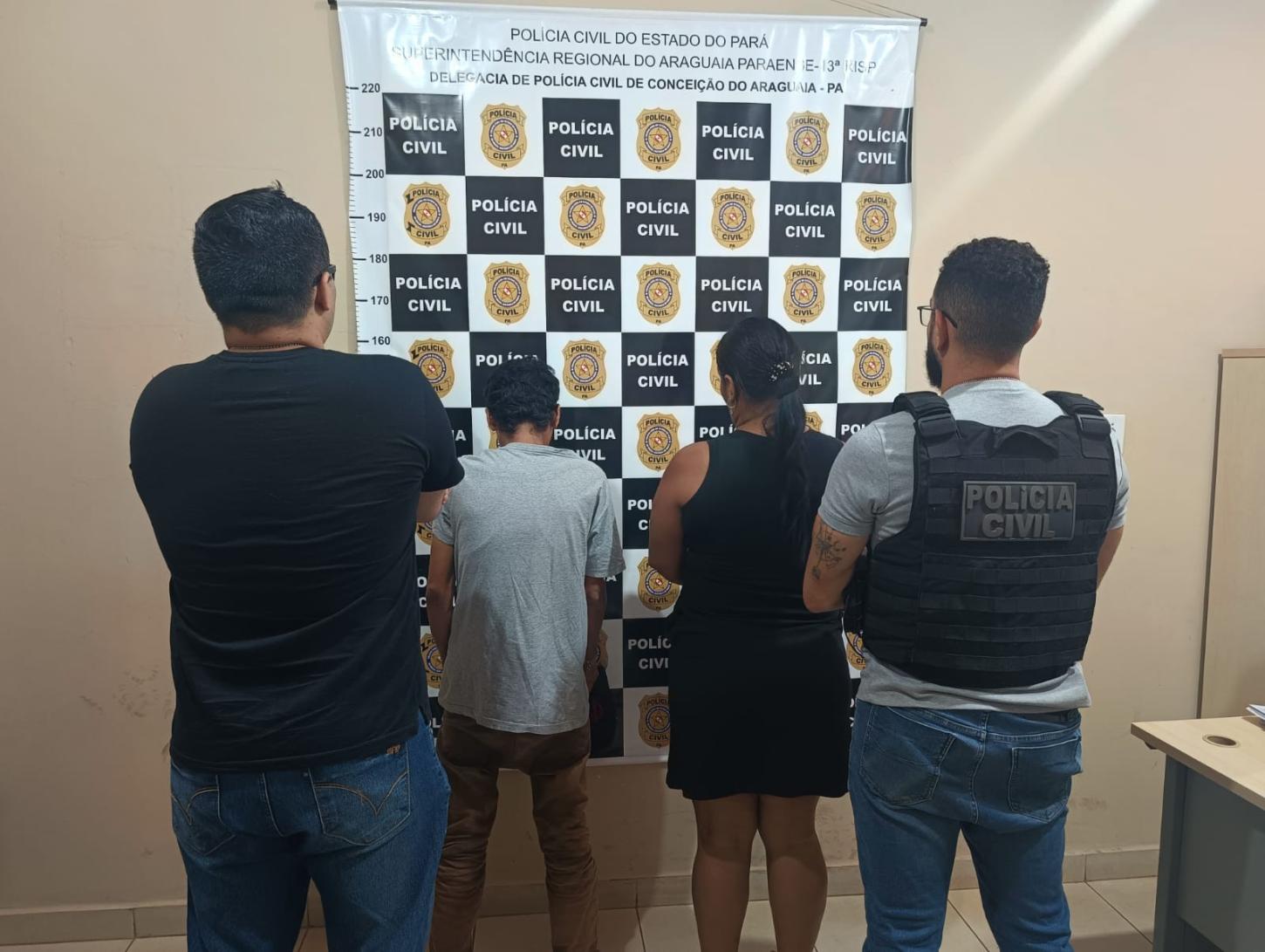 Dupla é presa por furto e receptação em Conceição do Araguaia