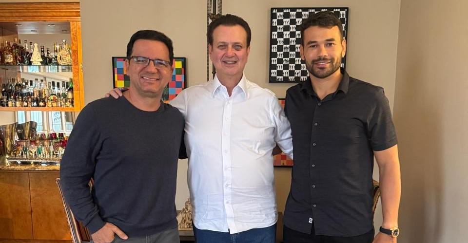 Empresário Junior Fraga se reúne com presidente do PSD e é nome especulado para 2028 em Canaã
