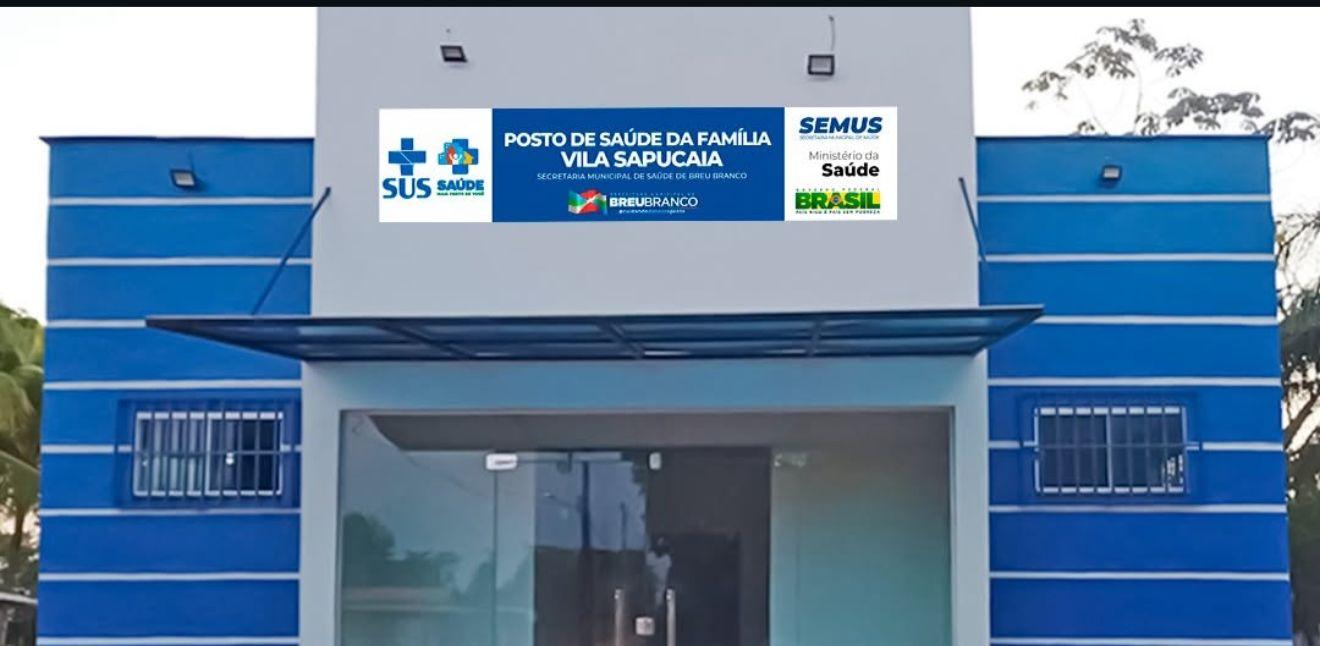 Mais saúde para Breu Branco: Vila Sapucaia recebe novo Posto de Saúde da Família na quinta-feira (11)