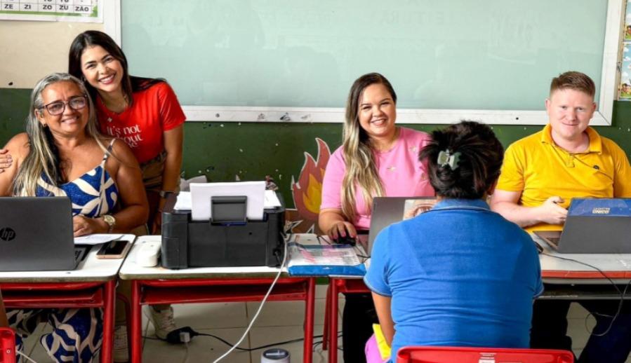 Nanyaria Godoy leva dignidade e cidadania em grande ação na Vila Mariquinha, em Itupiranga