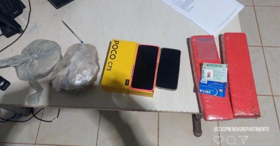 Polícia prende homem com mais de 3 kg de drogas em Pacajá