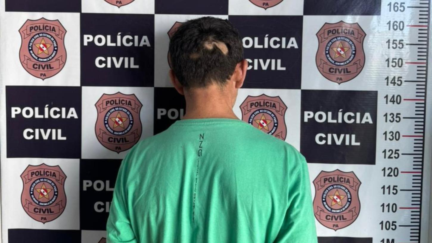 Suspeito é preso em Tucuruí acusado de estuprar criança dos 6 aos 12 anos