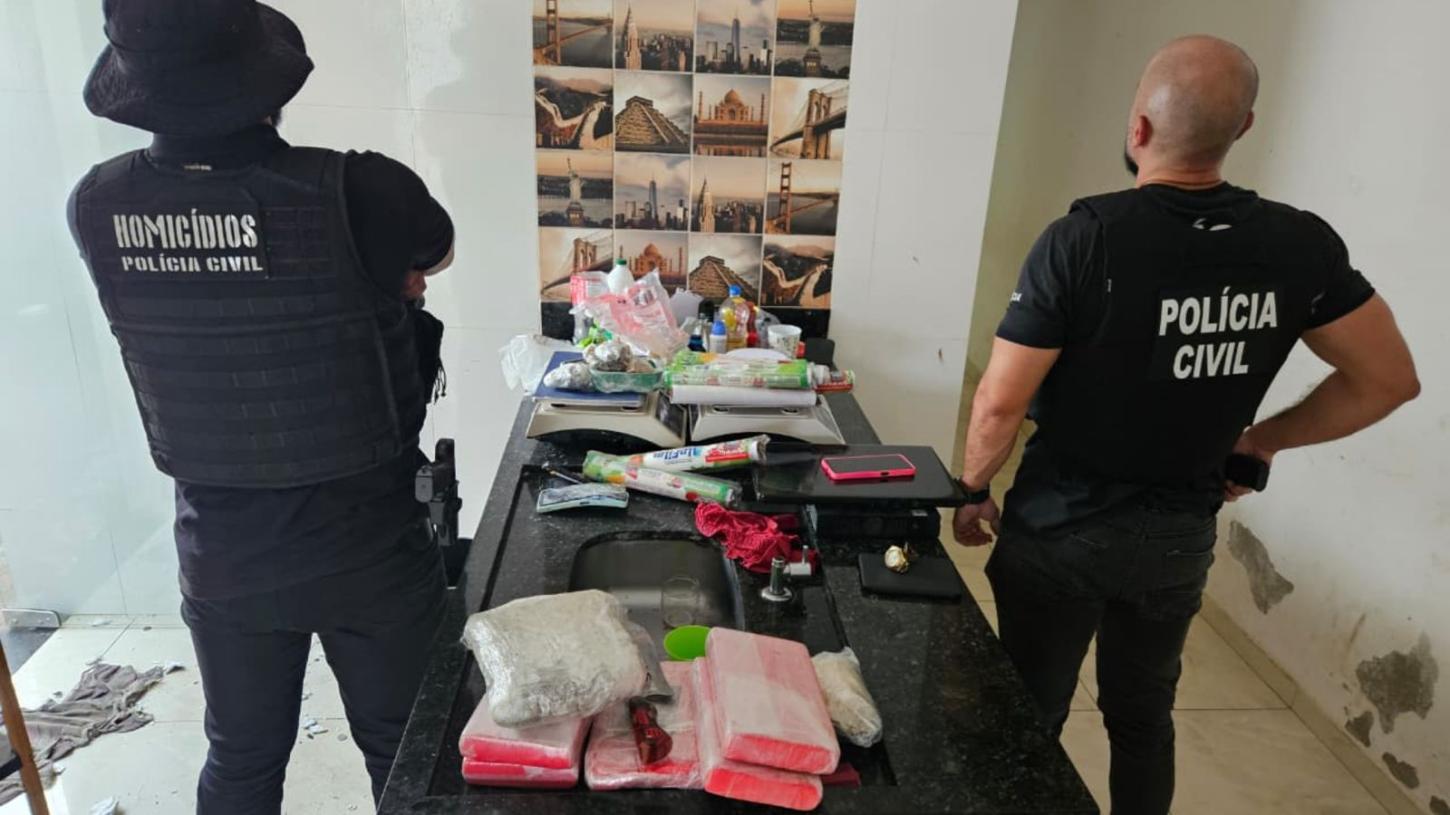 Casal é preso em flagrante por tráfico de drogas em Marabá