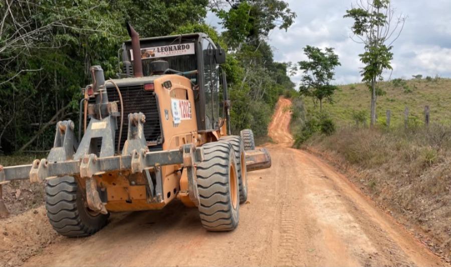 Estradas que avançam: Prefeitura de Pacajá recupera vicinal Boca Rica