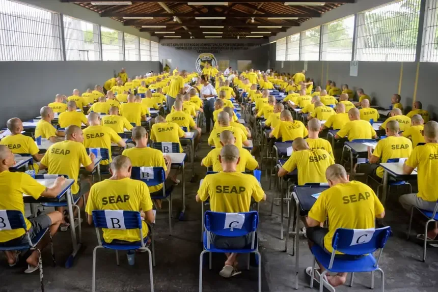 Pará fortalece educação prisional com mais de 6 mil participantes no Enem PPL 2025