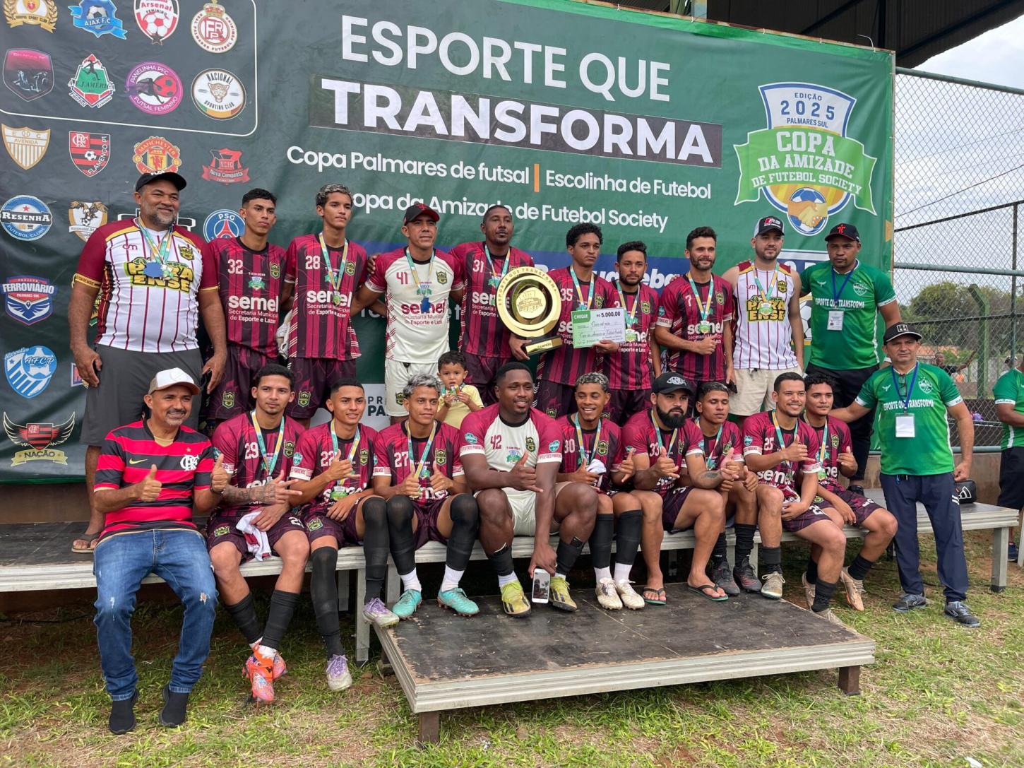 Atlético Paraense dá show na final e vence por 4×0 a Copa da Amizade