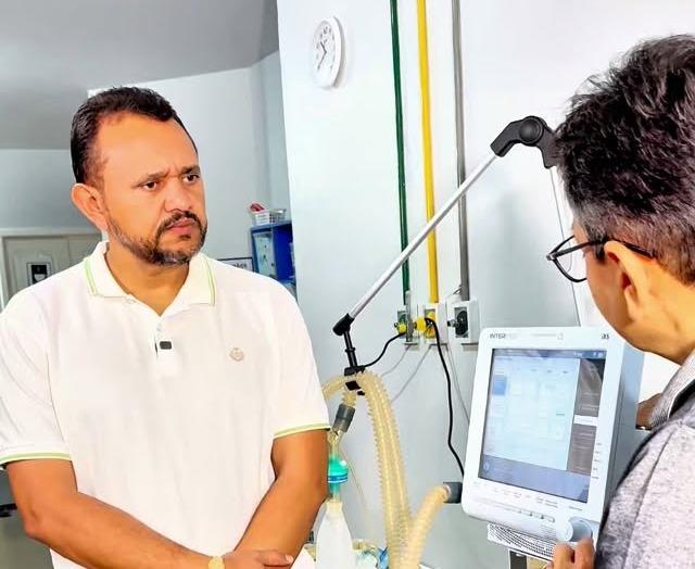 Dr. Rener apresenta novos respiradores mecânicos para a rede pública de saúde de Redenção
