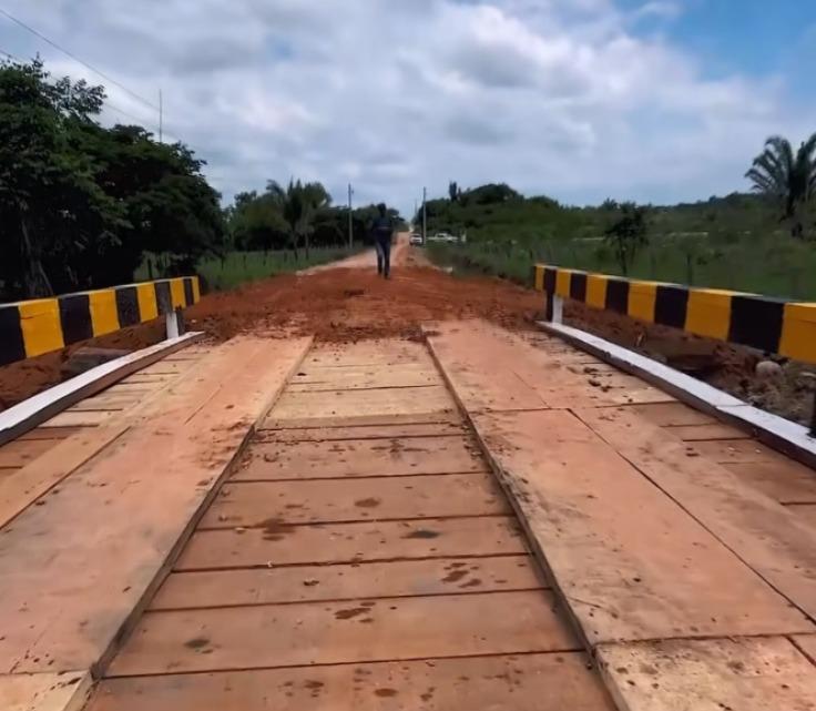 Jacundá: gestão Itonir Tavares entrega ponte na vicinal Bela Vista