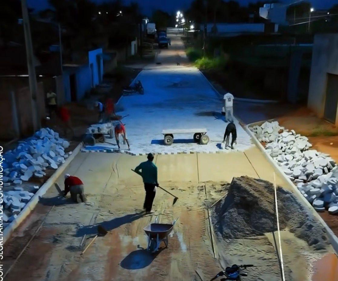 Obra de bloqueteamento leva mais dignidade aos moradores da Rua dos Pioneiros, em Xinguara