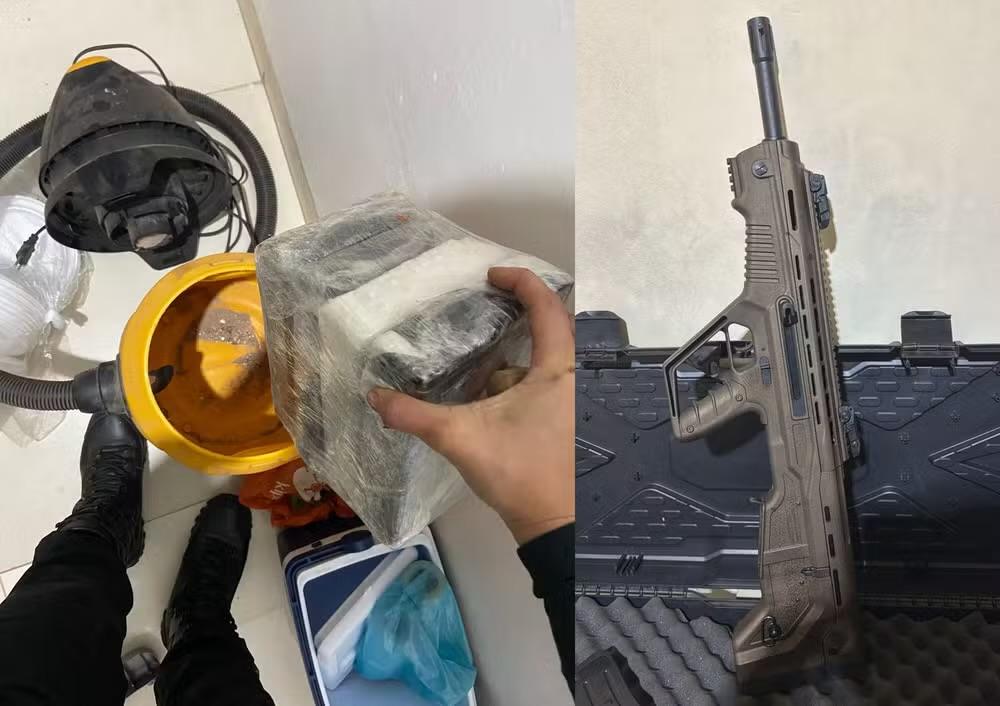 Operação policial desarticula quadrilha em Redenção e apreende cocaína escondida em aspirador de pó
